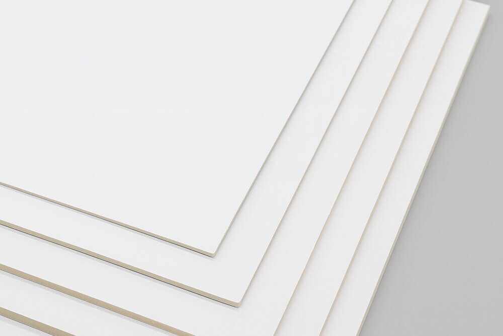 Screenboard display material for POS cutting