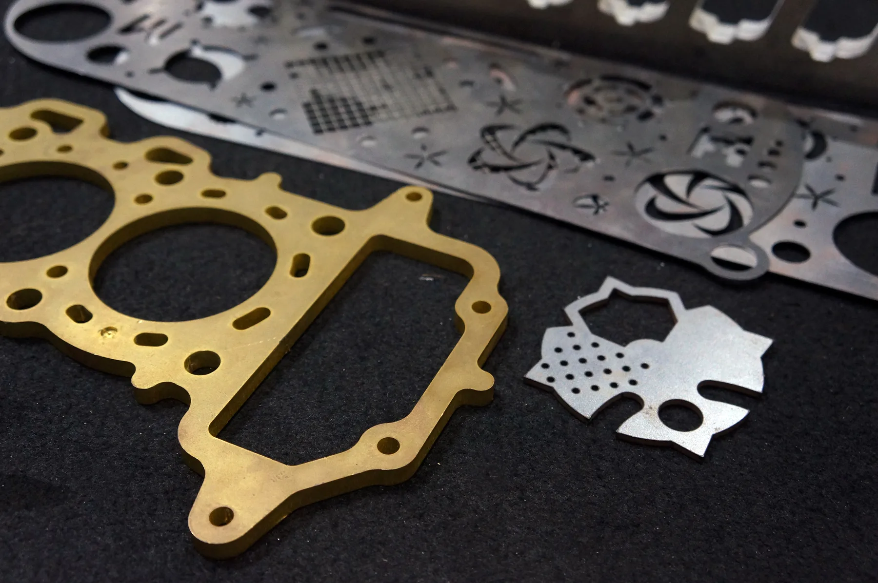 Finished metal components